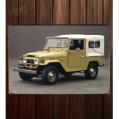 Металлическая табличка Toyota Land Cruiser (BJ40L)